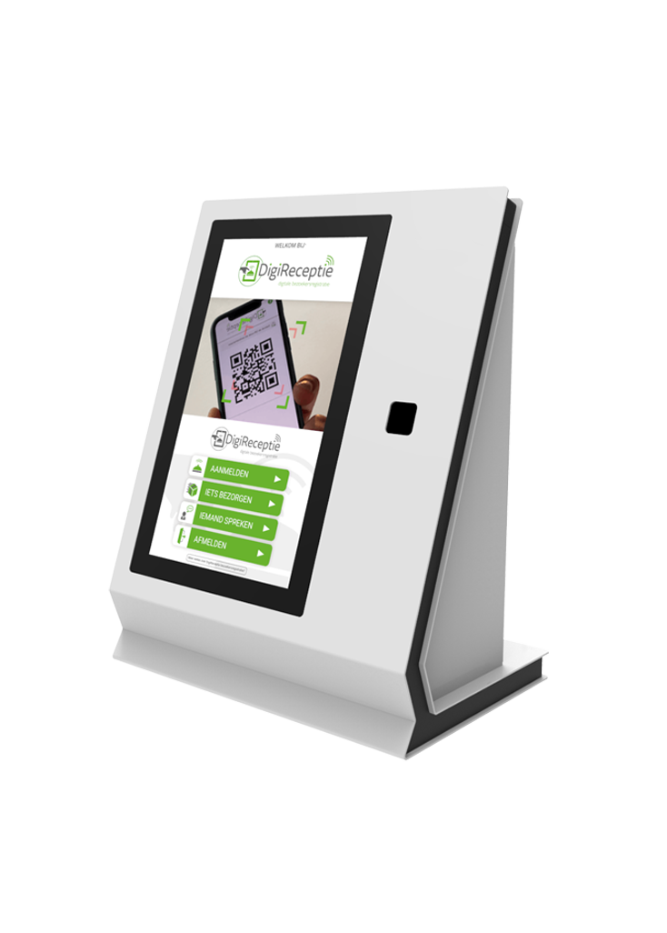 Handige DigiReceptie kiosk Handige DigiReceptie kiosk
